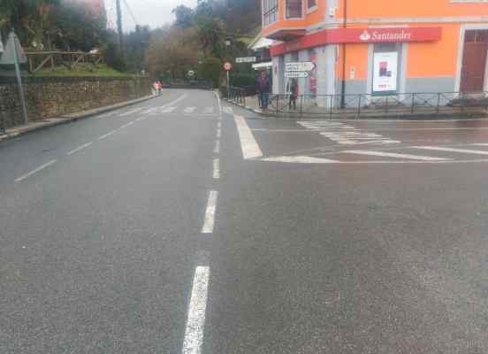 Zona de paso del carril bici